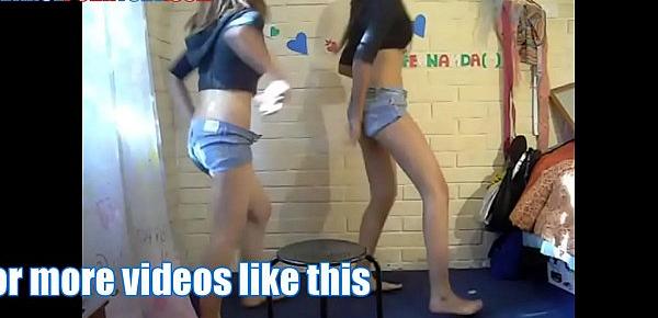  white whores dancing in tight hot pants